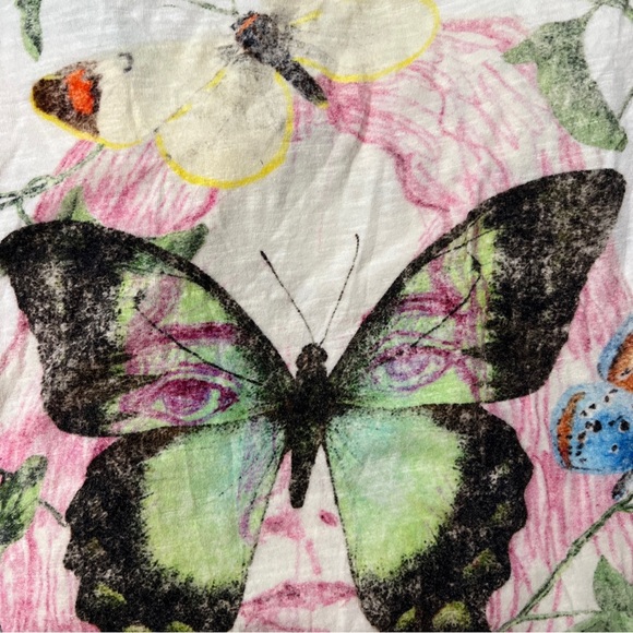 NWT MAGNOLIA PEARL Profound Responsibility Butterfly T Tee Shirt NEVER Worn OS - Picture 8 of 13